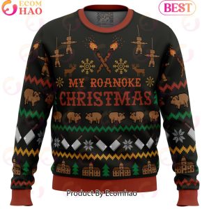 My Roanoke Christmas American Horror Story Ugly Christmas Sweater