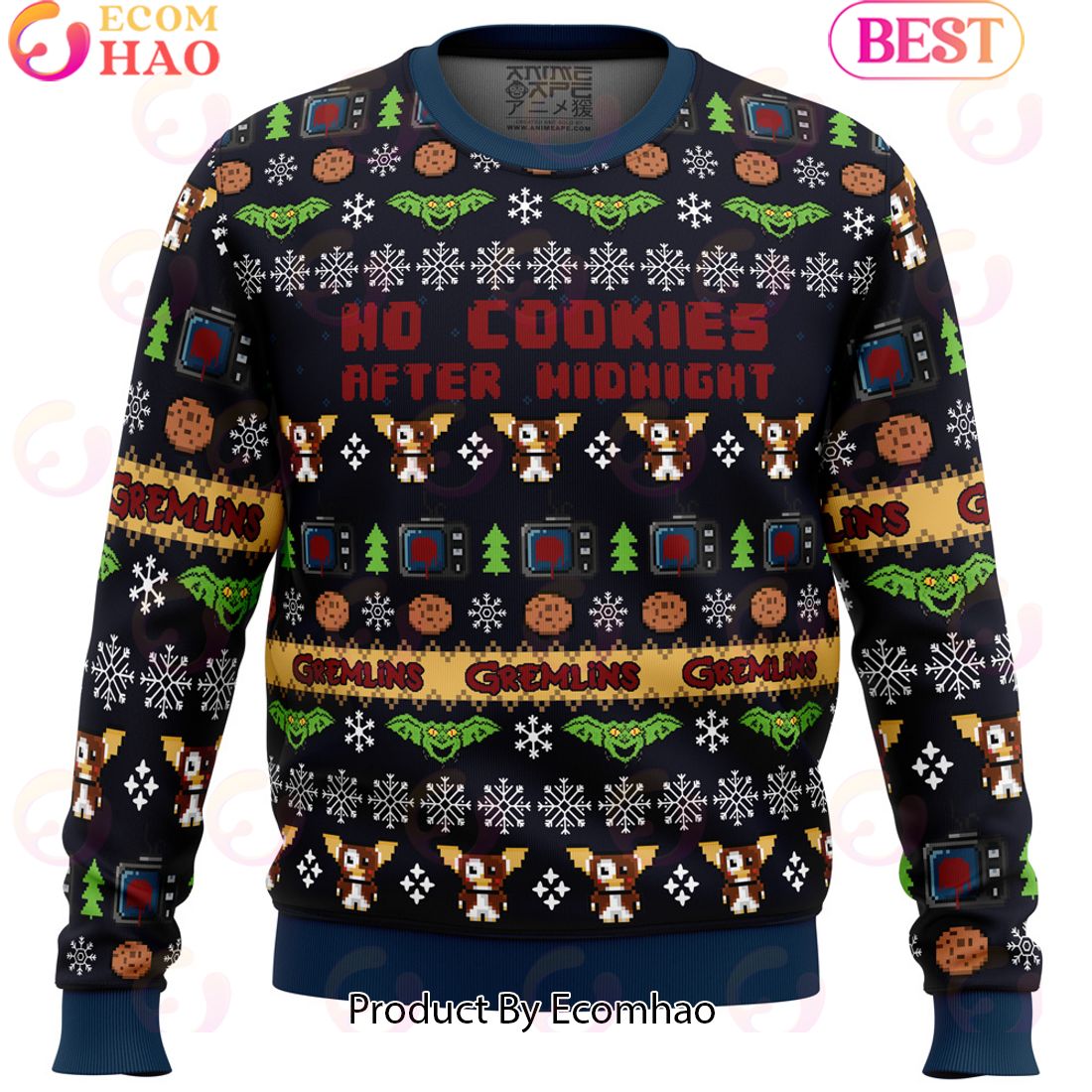 Makima Chainsaw Man Ugly Christmas Sweater