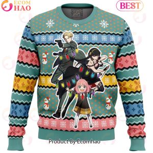 Spy Xmas Family Spy x Family Ugly Christmas Sweater
