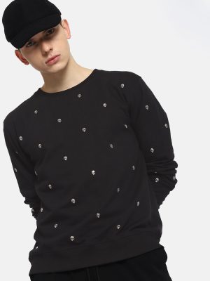 Sparkle and Shine: Elevate Your Style with an Embellished Sweatshirt
