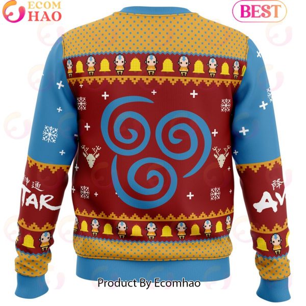 Airbenders Air Nomads Avatar Ugly Christmas Sweater