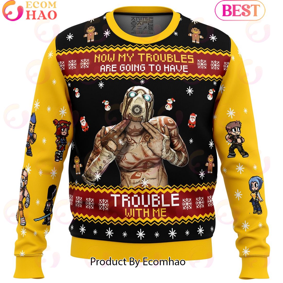 Borderlands Ugly Christmas Sweater