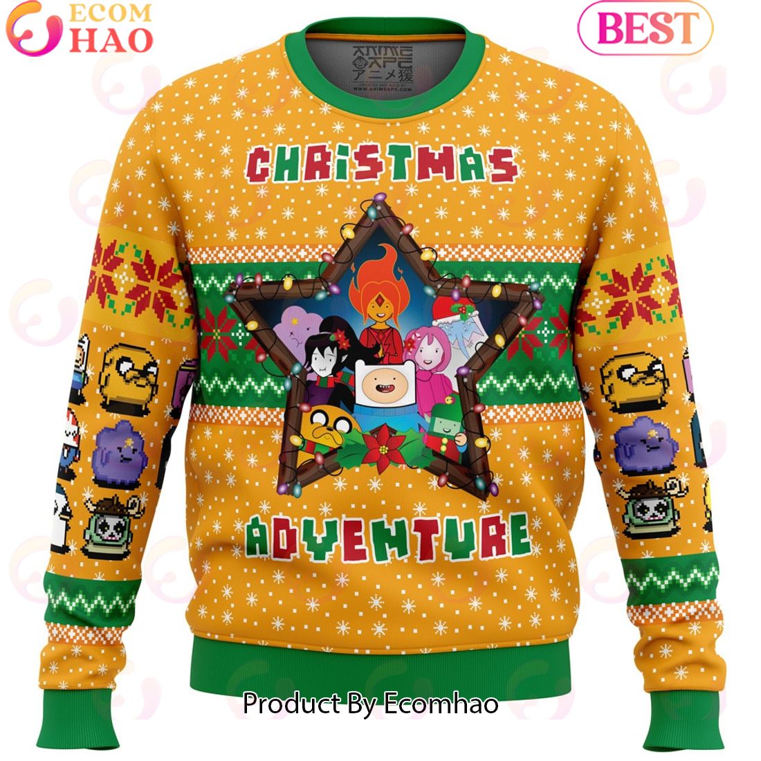 Christmas Adventure Adventure Time Ugly Christmas Sweater