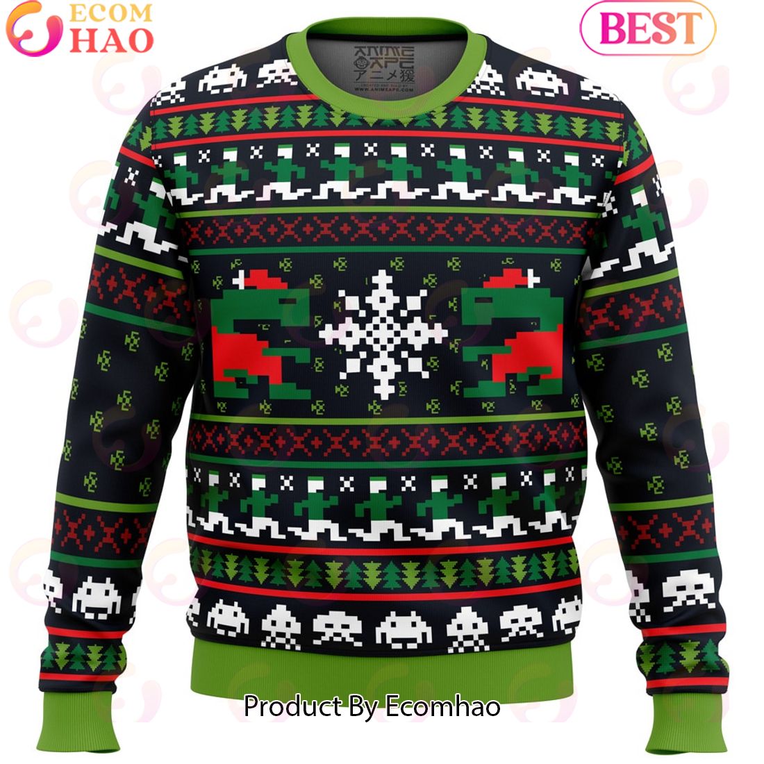 Games of Christmas Past Atari Games Ugly Christmas Sweater