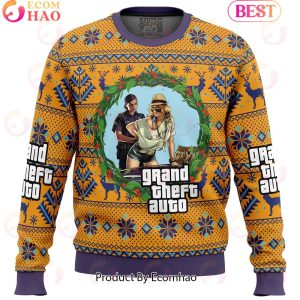 Grand Theft Auto Ugly Christmas Sweater