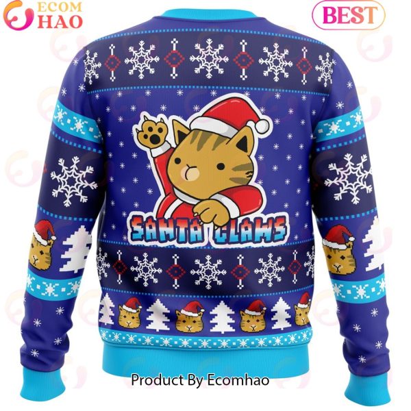 Kitty Claws Ugly Christmas Sweater
