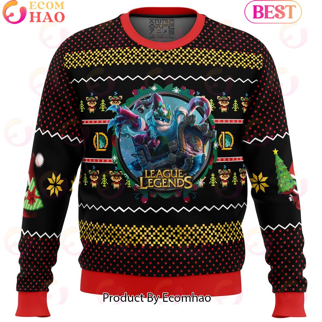 League of Legends Ugly Christmas Sweater