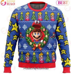 Mario Kart Ugly Christmas Sweater