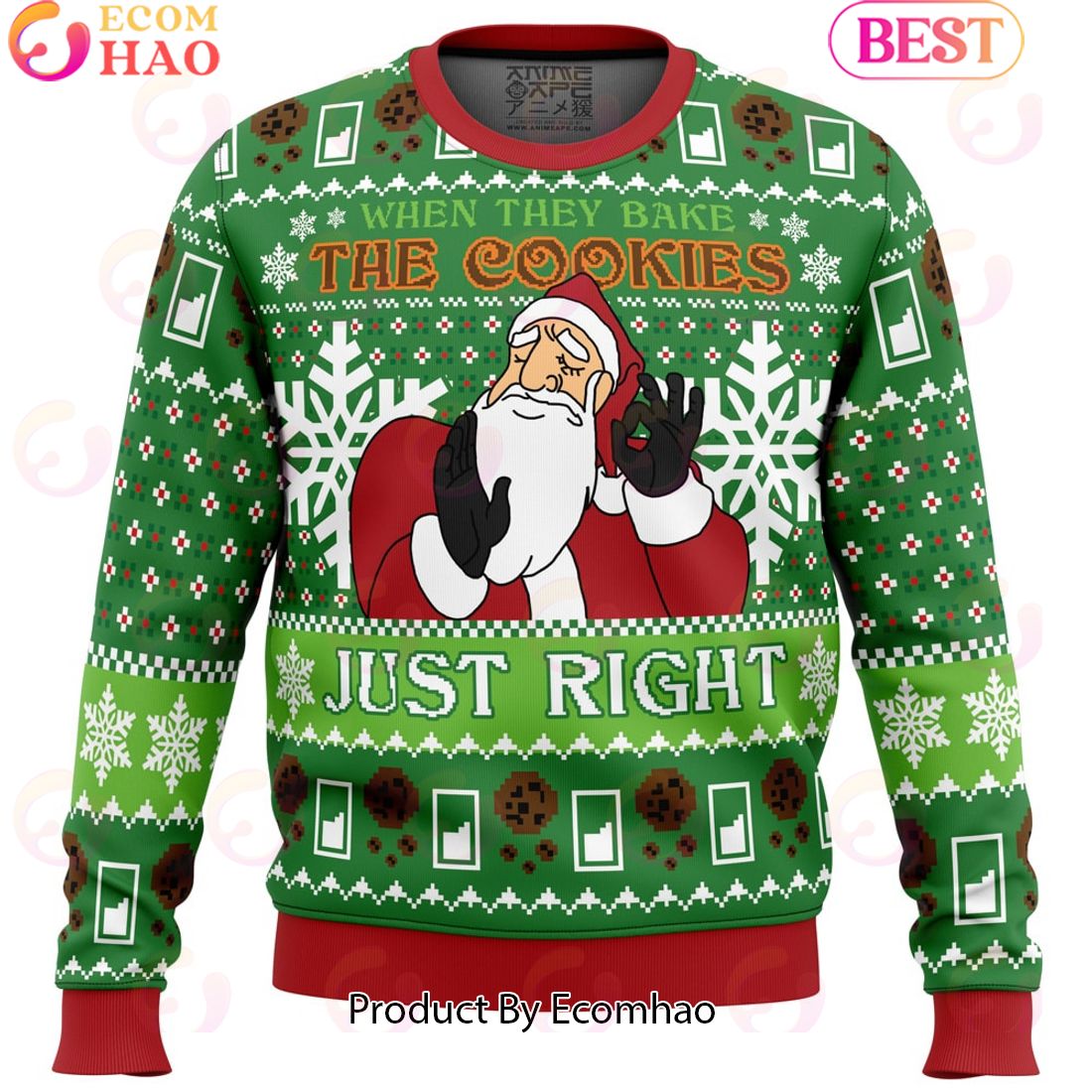 Pacha Santa Ugly Christmas Sweater