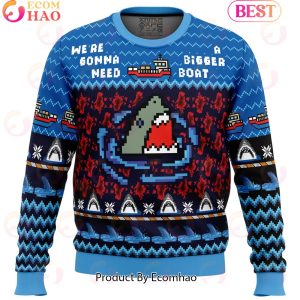 We’re Gonna Need A Bigger Boat Jaws Ugly Christmas Sweater