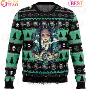 Wednesday Addams Ugly Christmas Sweater