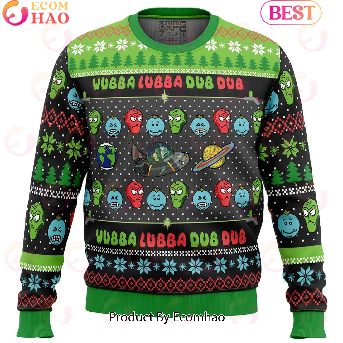 Porn Hub Hoe Hoe Hoe Ugly Sweater