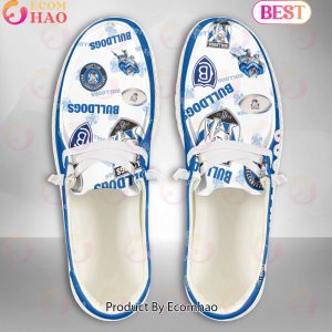 NRL Canterbury-Bankstown Bulldogs Custom Name Hey Dude Shoes