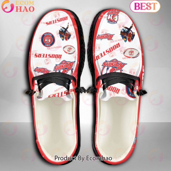 NRL Sydney Roosters Custom Name Hey Dude Shoes