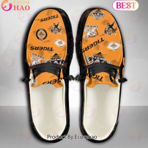 NRL Wests Tigers Custom Name Hey Dude Shoes NRL Wests Tigers Custom Name Hey Dude Shoes