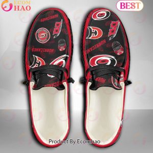 NHL Carolina Hurricanes Custom Name Hey Dude Shoes