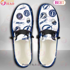 NHL Tampa Bay Lightning Custom Name Hey Dude Shoes