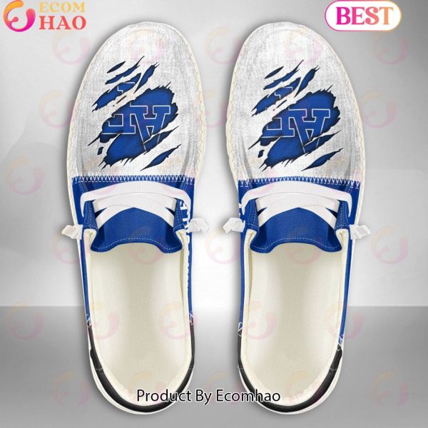 NCAA Air Force Falcons Custom Name Hey Dude Shoes