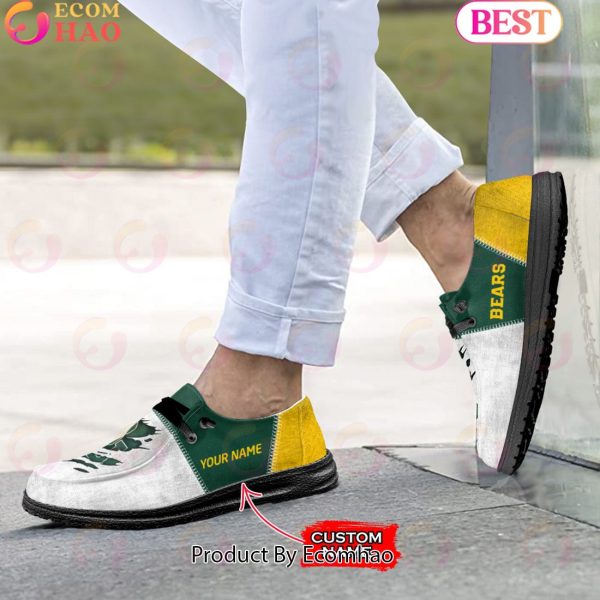 NCAA Baylor Bears Custom Name Hey Dude Shoes
