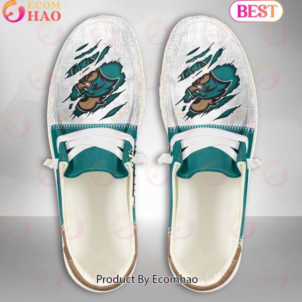 NCAA COASTAL CAROLINA CHANTICLEERS Custom Name Hey Dude Shoes
