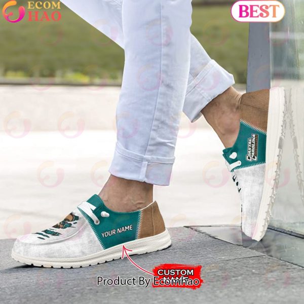 NCAA COASTAL CAROLINA CHANTICLEERS Custom Name Hey Dude Shoes