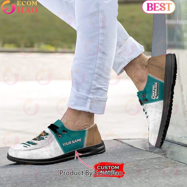 NCAA COASTAL CAROLINA CHANTICLEERS Custom Name Hey Dude Shoes