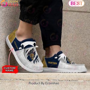 NCAA FIU GOLDEN PANTHERS Custom Name Hey Dude Shoes