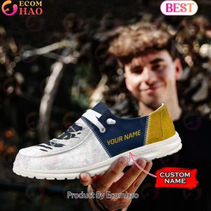 NCAA Notre Dame Fighting Irish Custom Name Hey Dude Shoes
