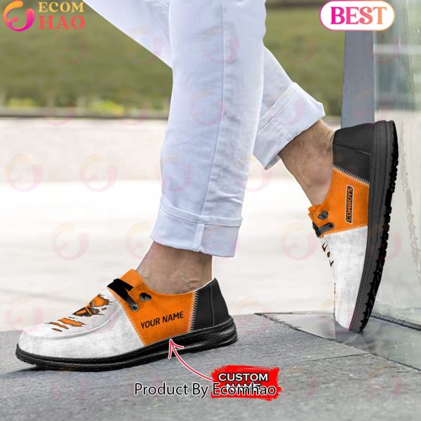 NCAA Oklahoma State Cowboys Custom Name Hey Dude Shoes