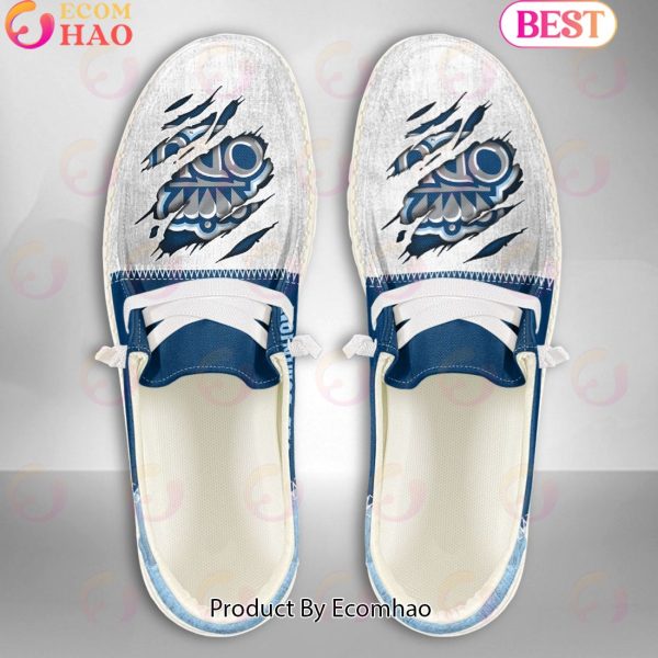 NCAA Old Dominion Monarchs Custom Name Hey Dude Shoes