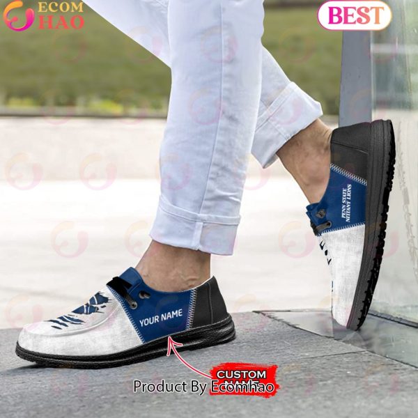 NCAA Penn State Nittany Lions Custom Name Hey Dude Shoes