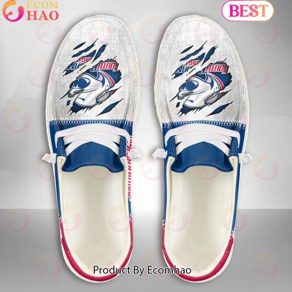 NCAA South Alabama Jaguars Custom Name Hey Dude Shoes
