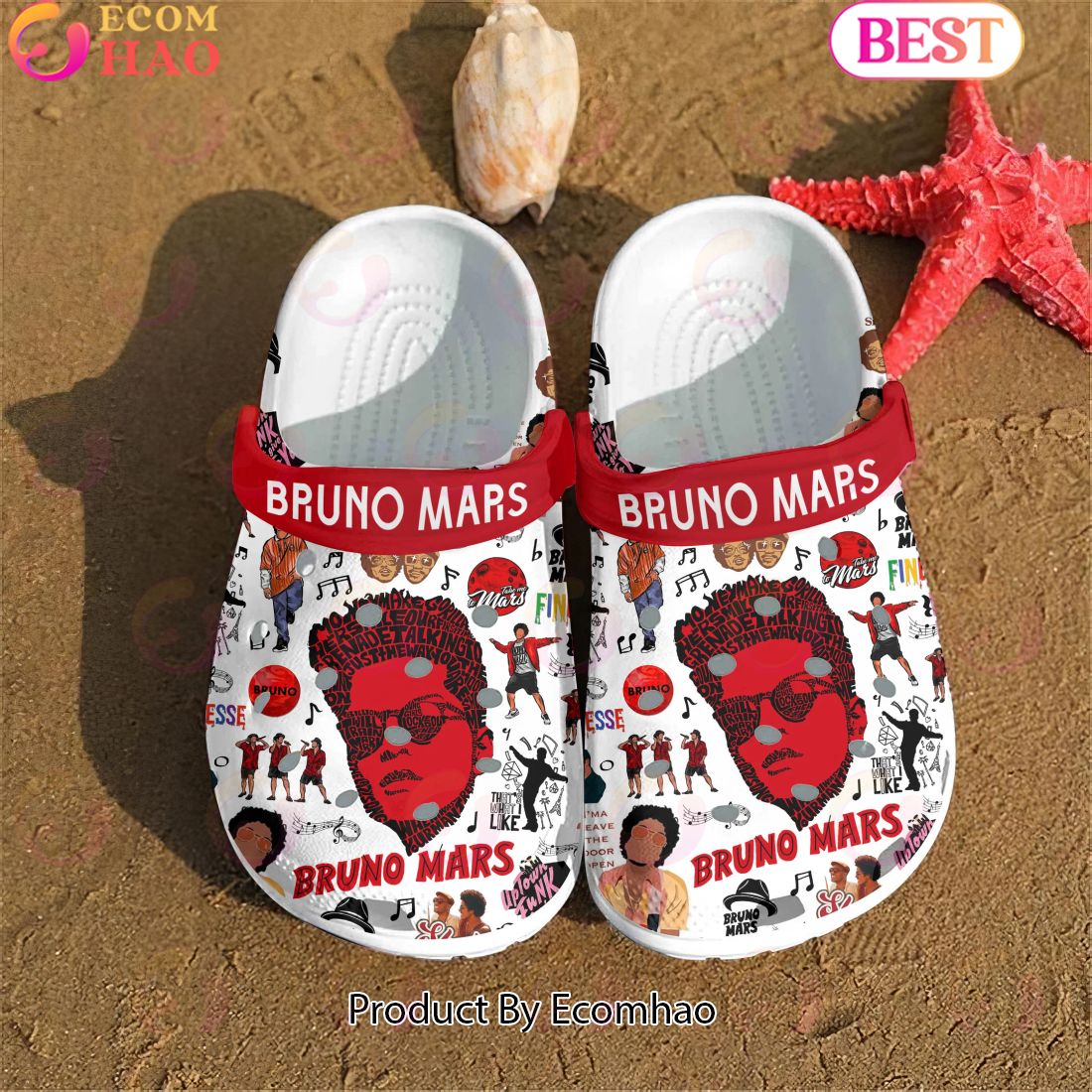 Bruno Mars Take Me To Mars Clogs