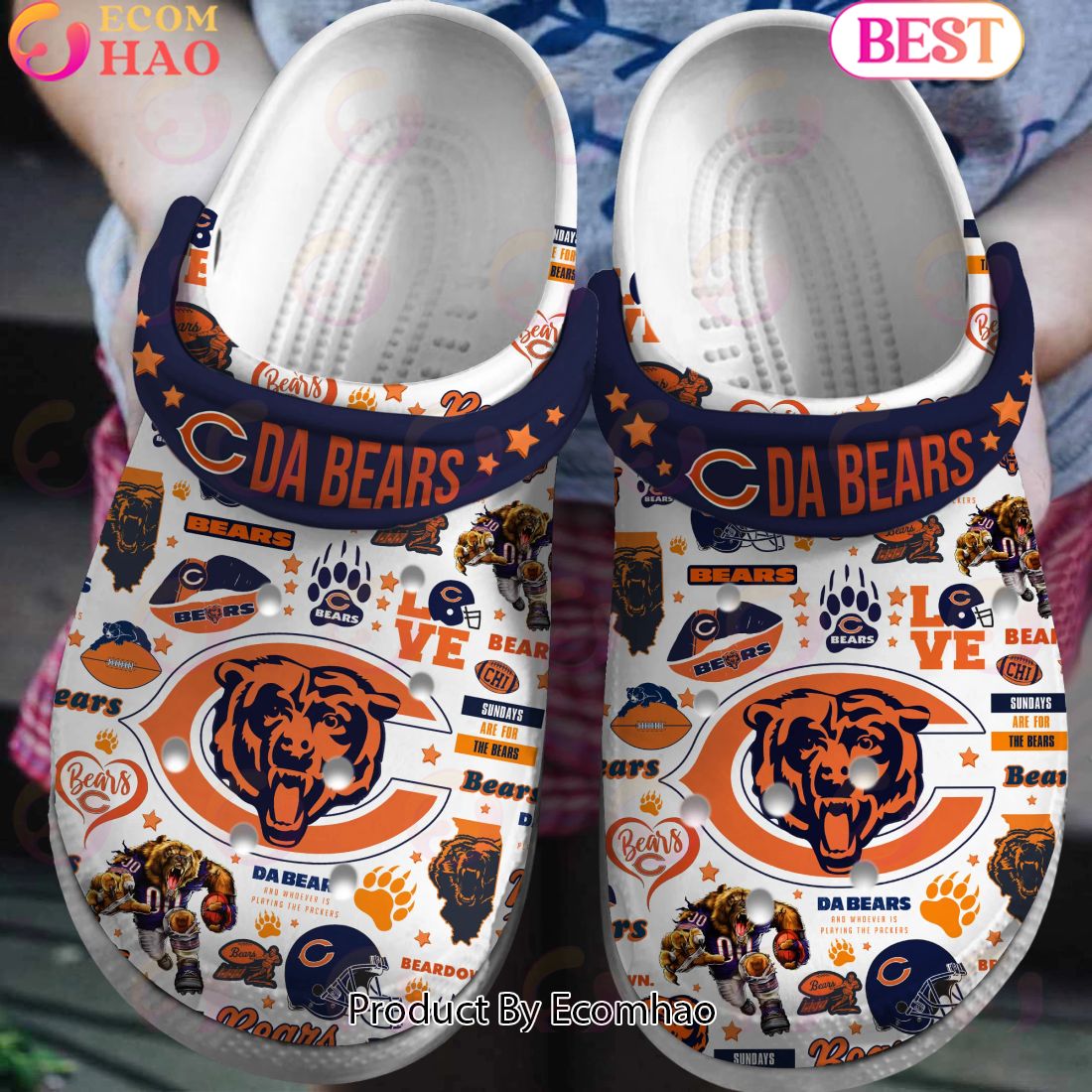 DA Bears Sundays Are For The Bears Clogs