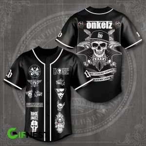 Bohseonkelz Rose Bohse For’s Leben Onkelz Baseball Jersey