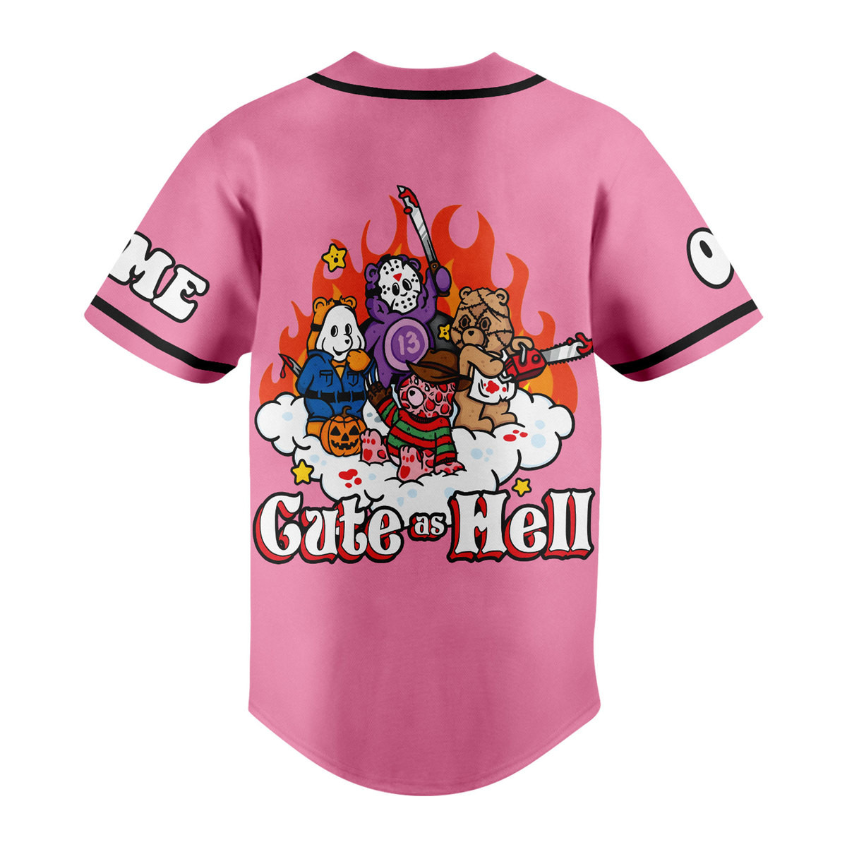 Personalized Scare Bears Gute As Hell Baseball Jersey