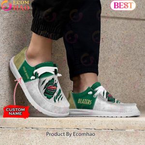 NCAA UAB BLAZERS Custom Name Hey Dude Shoes