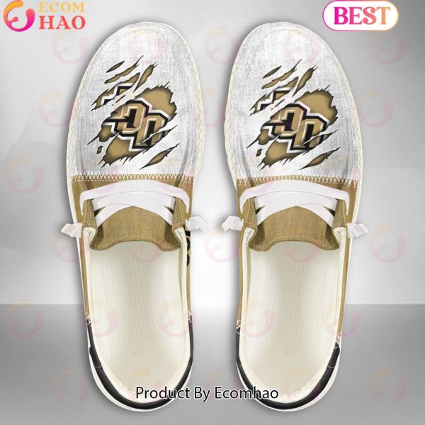 NCAA UCF Knights Custom Name Hey Dude Shoes