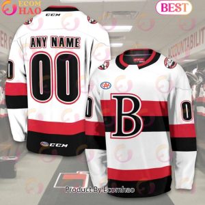 Personalized AHL Belleville Senators Men’s and Women Hockey Jersey 2023-2024