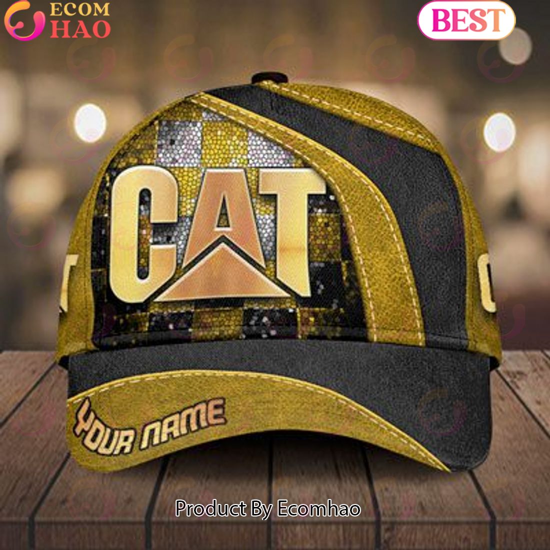 Freightliner Truck Classic Cap Gold Iron Type