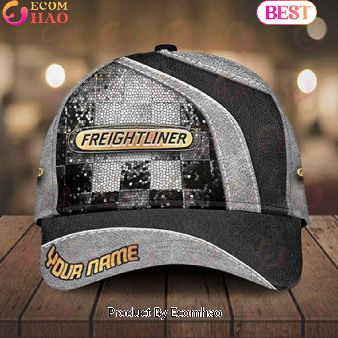 International Truck Classic Cap Gold Iron Type