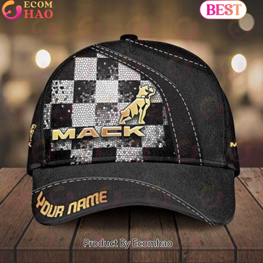 Navistar Truck Classic Cap Gold Iron Type