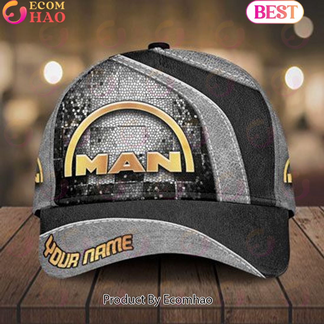 MAN Truck Classic Cap Gold Iron Type