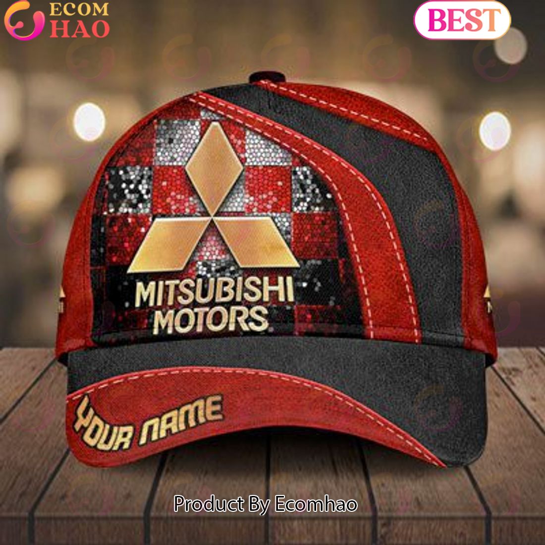 Mitsubishi Truck Classic Cap Gold Iron Type