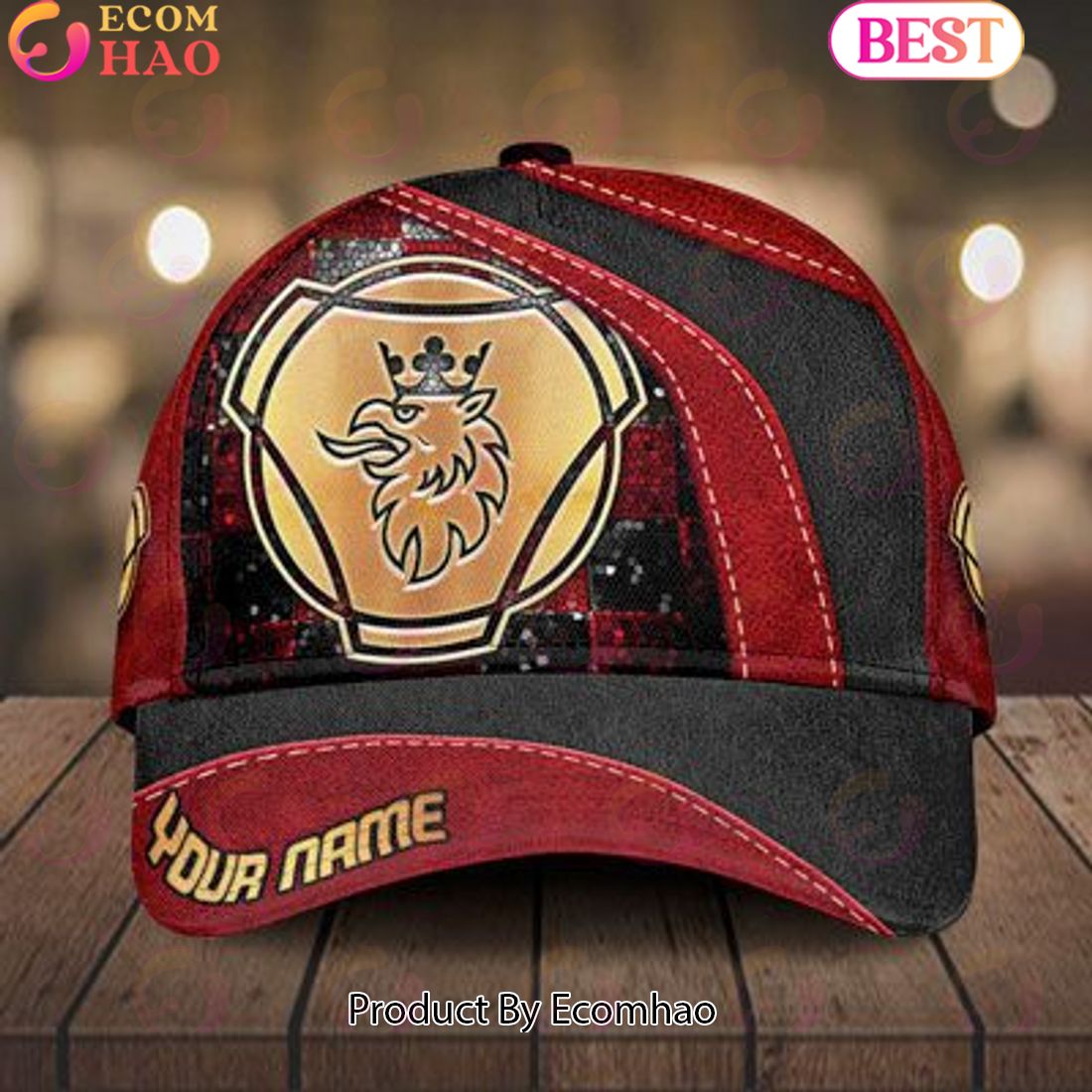 Scania Truck Classic Cap Gold Iron Type