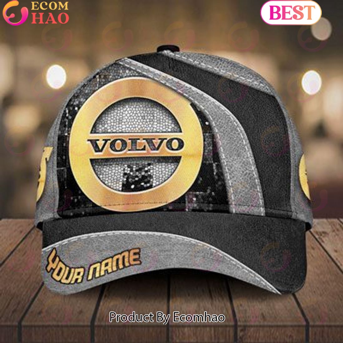 Volvo Truck Classic Cap Gold Iron Type