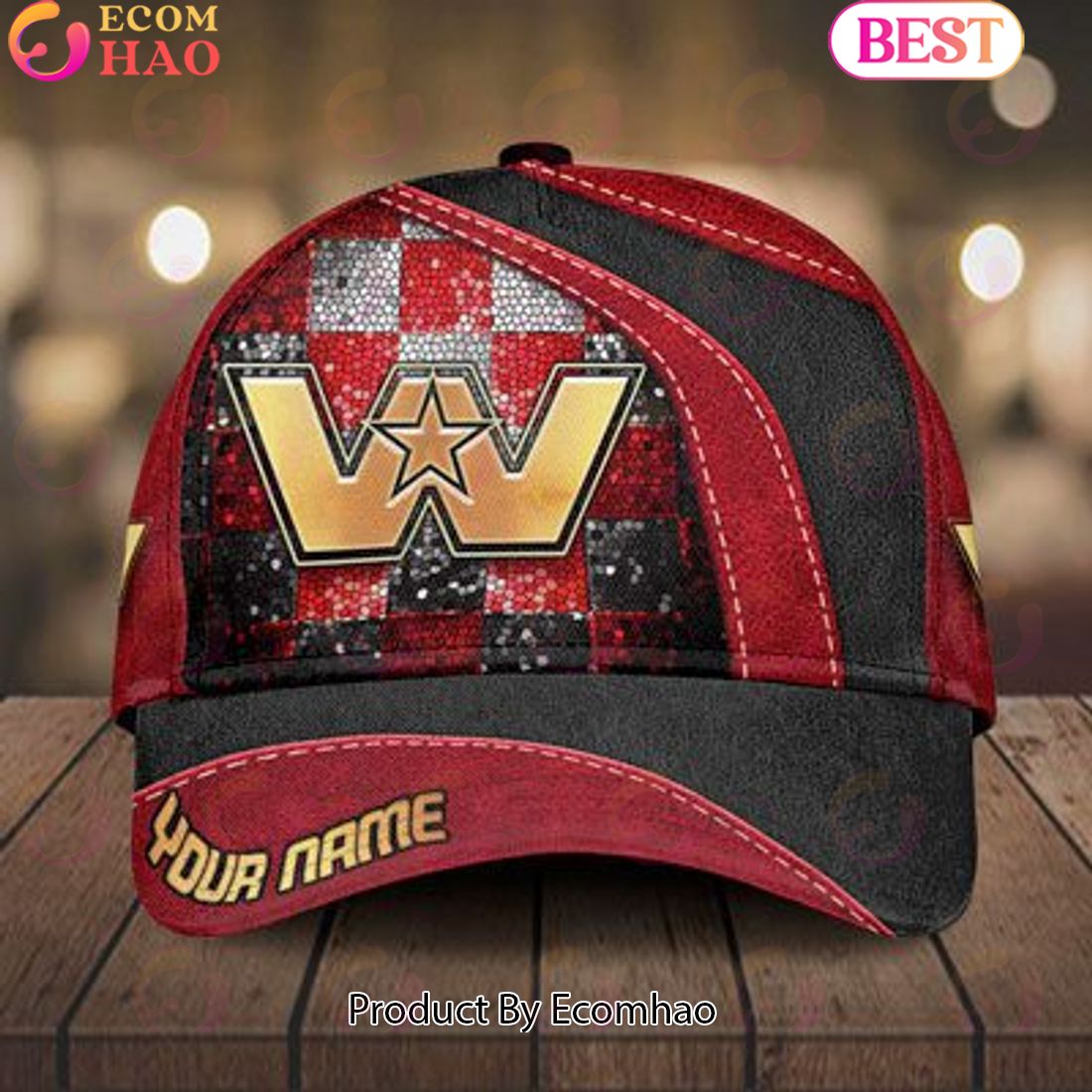 Western Star Truck Classic Cap Gold Iron Type