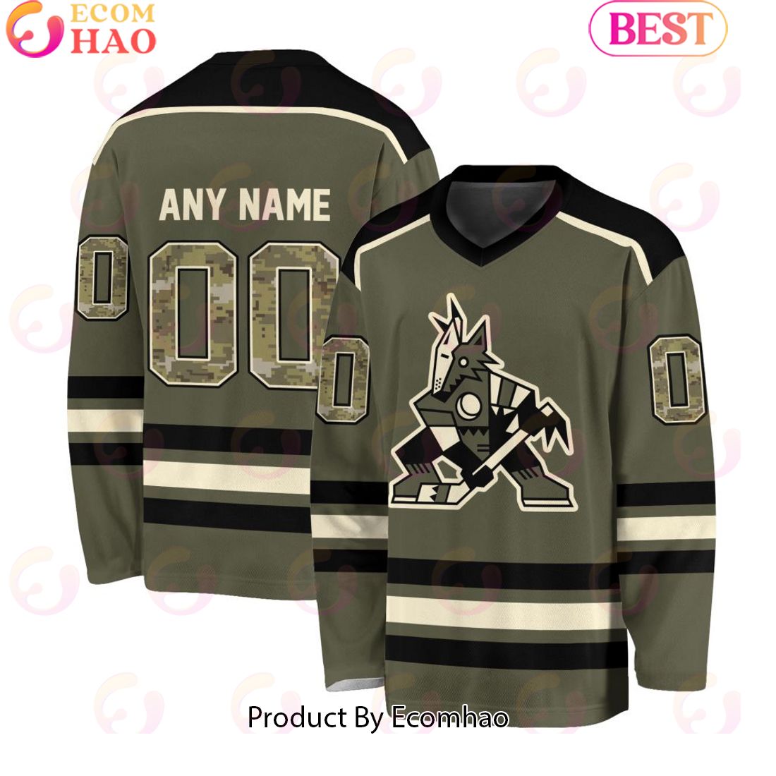 NHL Carolina Hurricanes Special Camo Hockey Jersey