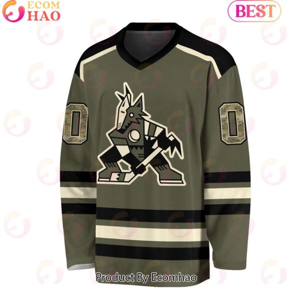 NHL Arizona Coyotes Special Camo Hockey Jersey
