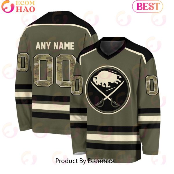 NHL Buffalo Sabres Special Camo Hockey Jersey